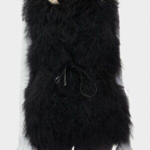 UGG MONGOLIAN SHEERLING VEST - Size S
